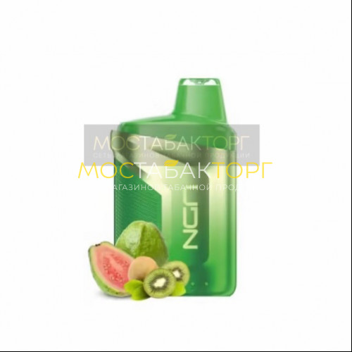 Электронные сигареты UDN HERO Kiwi Fruit Guava 6000 затяжек (УДН ХЕРО Киви Гуава)