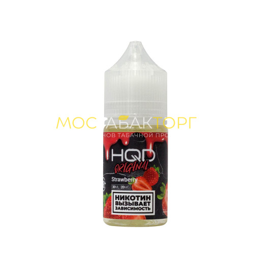 Жидкость для электронных сигарет HQD Original Strawberry / HQD Клубника