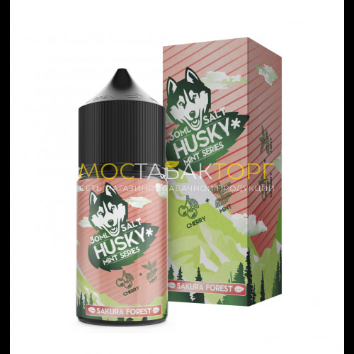 Жидкость для электронных сигарет Husky Mint Series Sakura Forest (Вишня с мятой) 30 мл 20мг