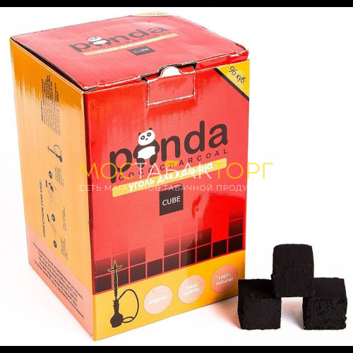 Уголь для кальяна кокосовый Panda (96 куб)