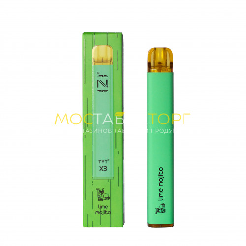 Электронные сигареты IZI X3 Lime Mojito / Изи Х3 Лайм Мохито