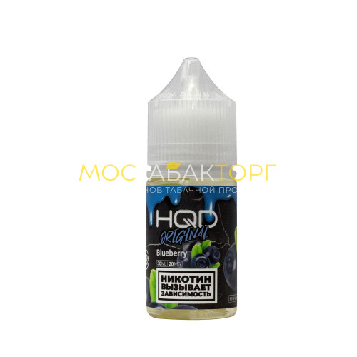 Жидкость для электронных сигарет HQD Original Blueberry / HQD Черника
