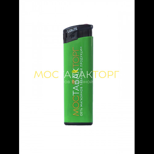 Зажигалка Люкслайт Мостабакторг Зелёная (Luxlite)