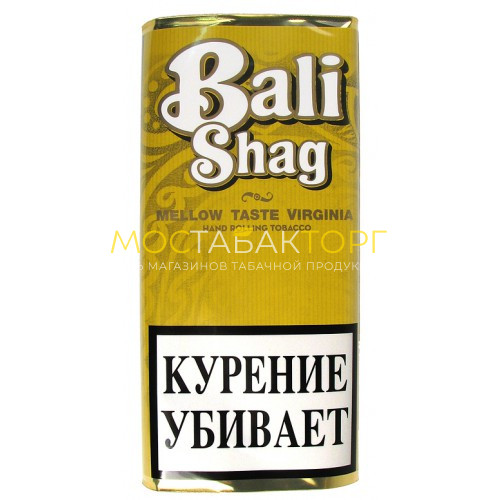 Табак для самокруток Bali Shag Mellow Taste Virginia (Бали Шаг Мелоу Вирджиния)