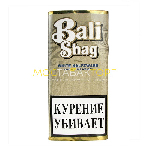 Табак для самокруток Bali Shag White Halfzware (Бали Шаг Вайт Халфцвар)