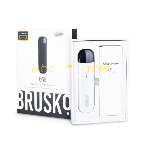 Электронные сигареты Brusko One 500 mah, Белый