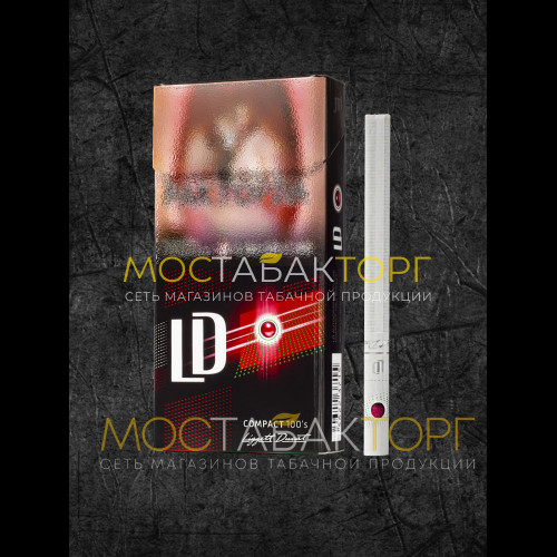 Сигареты ЛД Автограф Импульс 100 Бризи (LD Autograph Impulse Compact 100’s Breezy), Красная кнопка
