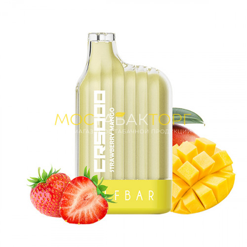 Электронные сигареты Elf Bar CR5000 - Клубника манго (Strawberry Mango)