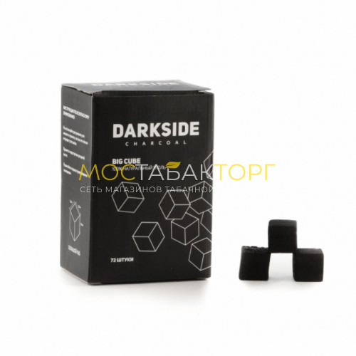 Уголь для кальяна кокосовый Darkside Charcoal (72 куб)