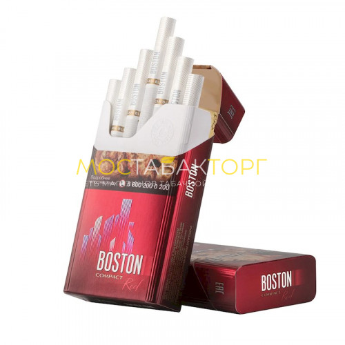Сигареты Boston Compact Rosso (Бостон Компакт Россо (Ягоды))