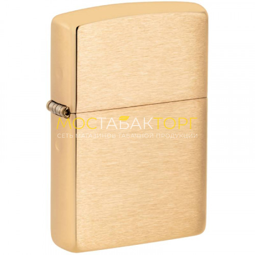 Зажигалка Brushed Brass Zippo 204B