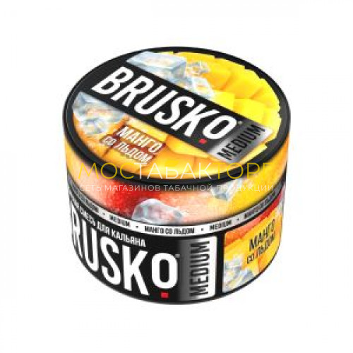 Табак для кальяна Brusko Medium 50 гр (Манго со льдом)