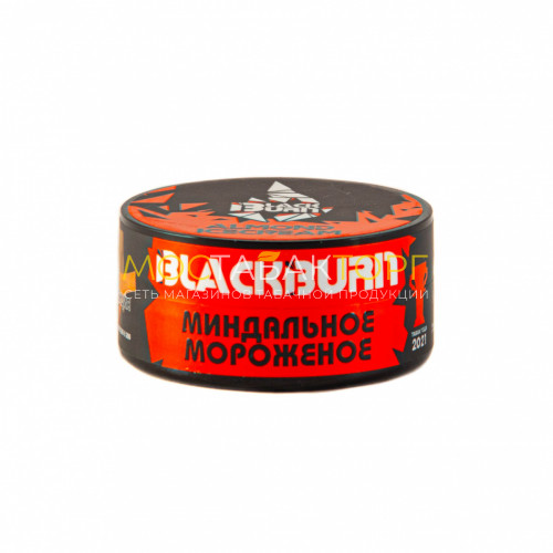 Табак для кальяна Black Burn Almond Ice-cream (Мороженое с миндальным орехом) 25 гр