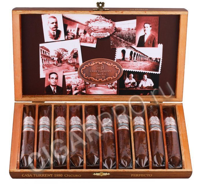 Сигары Casa Turrent 1880 Perfecto Oscuro