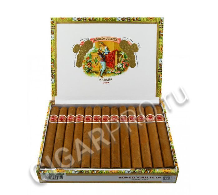 Сигары Romeo y Julieta Belvederes