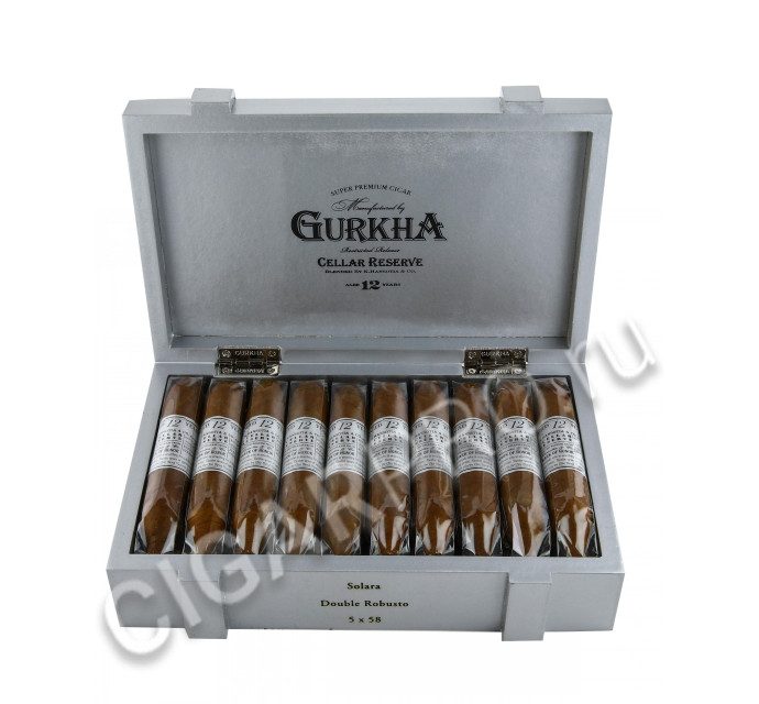 Сигары Gurkha Cellar Reserve 12 Platinum Double Robusto