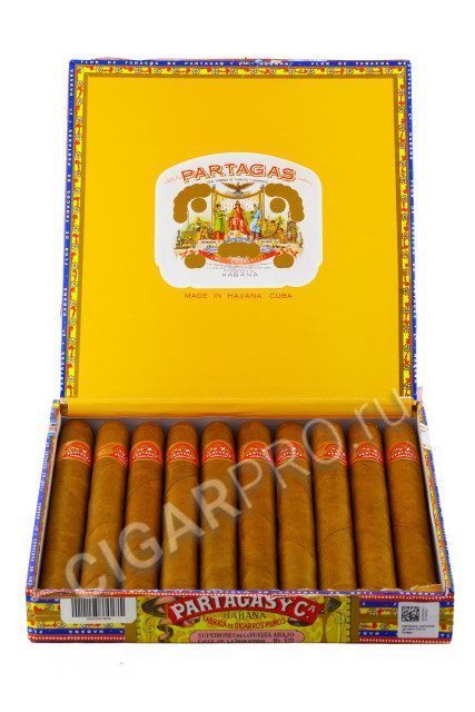 Сигары Partagas Lusitanias 10 штук