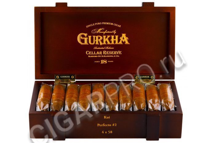 Сигары Gurkha Cellar Reserve Aged 18 years Koi Perfecto