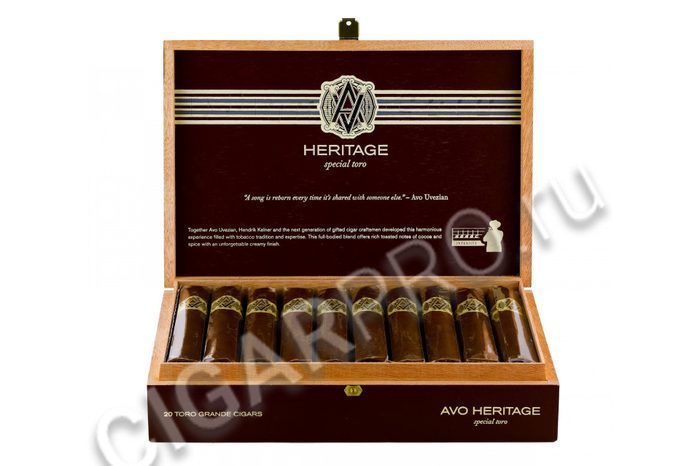 Сигары AVO Heritage Special Toro