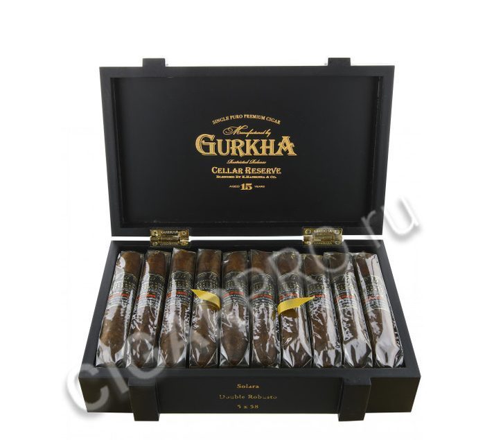 Сигары Gurkha Cellar Reserve Limitada Solara Double Robusto