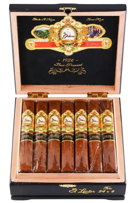 Сигары La Galera 1936 Box Pressed El Lector Toro
