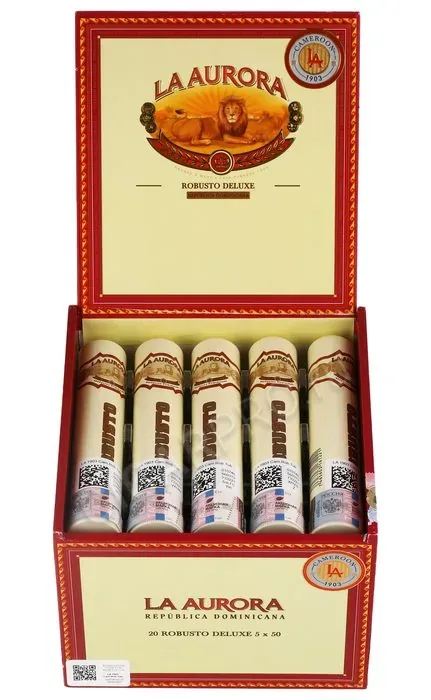 Сигары La Aurora 1903 Edition Cameroon Robusto Deluxe Tubes