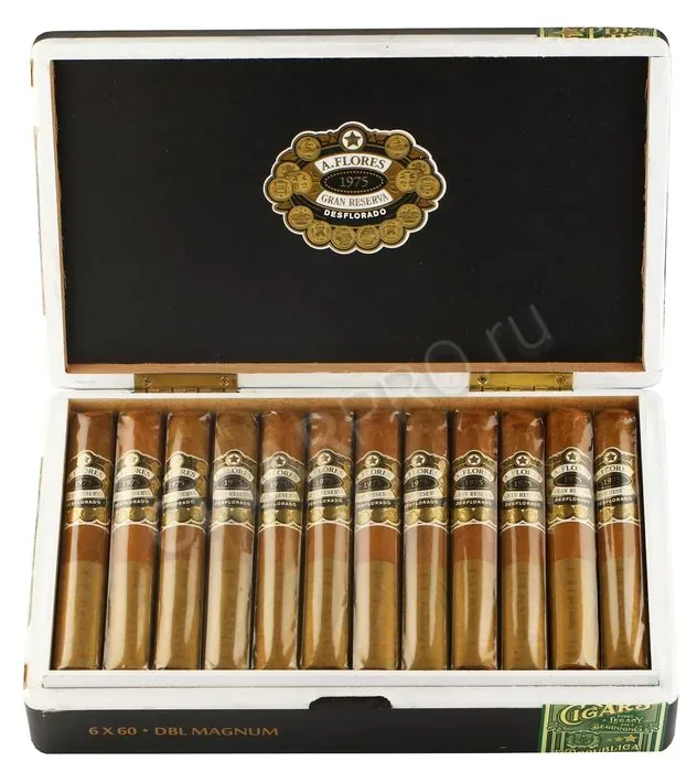 Сигары PDR A. Flores 1975 Gran Reserva Desflorado Double Magnum