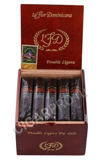 Сигары La Flor Dominicana Double Ligero DL- 660 Maduro