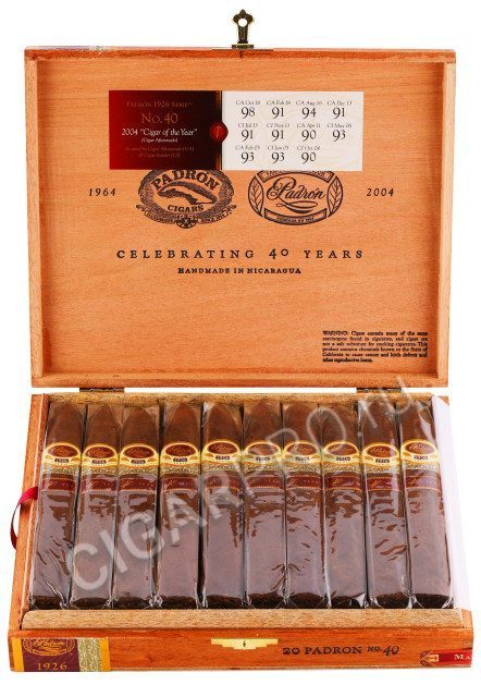 Сигары Padron 1926 Serie 40 Anniversary Maduro Torpedo