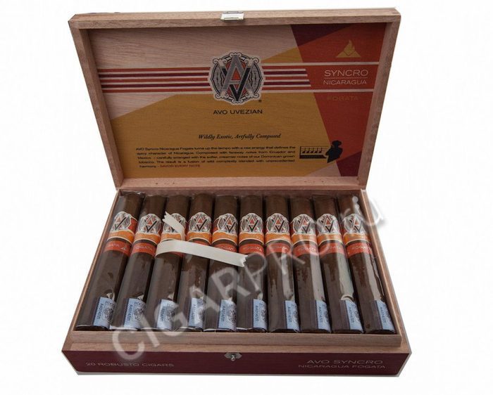 Сигары AVO Syncro Nicaragua Fogata Robusto