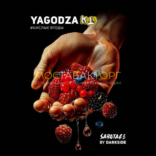 Табак для кальяна Darkside Sabotage 30 гр - Yagodza (Кислые ягоды)