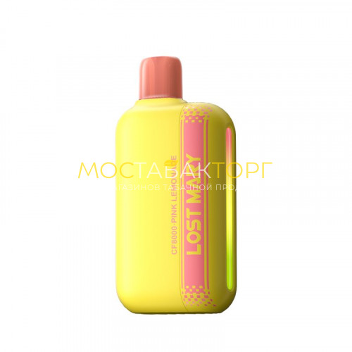 Электронные сигареты Lost Mary CF 8000 - Pink Lemonade (Розовый лимонад)