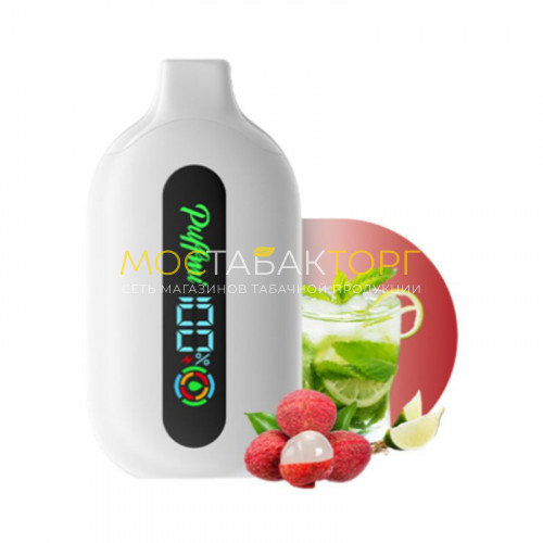 Электронные сигареты PuffMi Pure 12000 - Мохито с личи