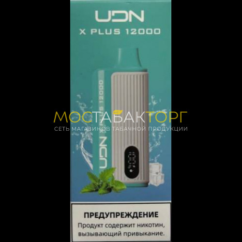 Электронные сигареты UDN X Plus 12000 Мята