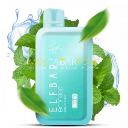 Электронные сигареты Elf Bar BC10000 - Сибирская мята (Siberian Mint)
