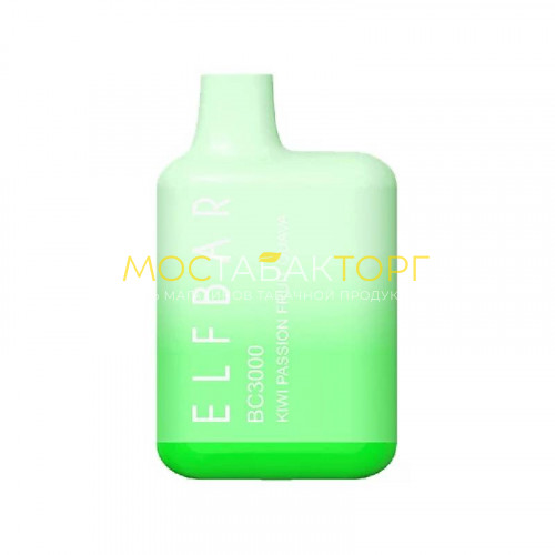Электронные сигареты Elf Bar BC3000 - Киви маракуйя гуава (Kiwi Passion Fruit Guava)