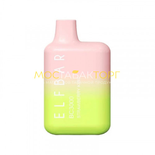 Электронные сигареты Elf Bar BC3000 - Клубника киви (Strawberry Kiwi)