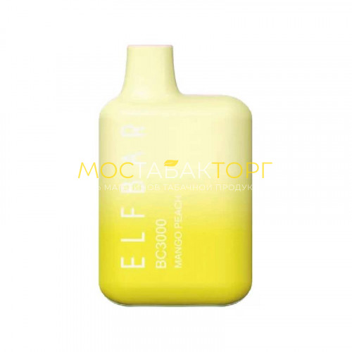 Электронные сигареты Elf Bar BC3000 - Манго персик (Mango Peach)