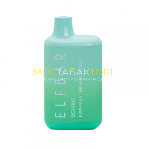 Электронные сигареты Elf Bar BC4000 - Киви маракуйя гуава (Kiwi Passion Fruit Guava)