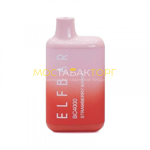 Электронные сигареты Elf Bar BC4000 - Клубника манго (Strawberry Mango)