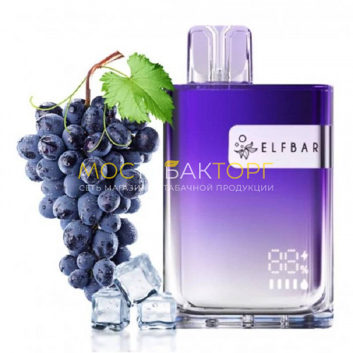Электронные сигареты Elf Bar CR8000 - Ледяной виноград