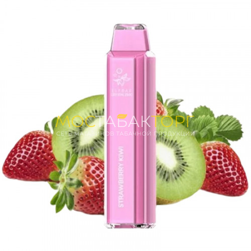 Электронные сигареты Elf Bar Crystal 2500 - Клубника киви (Strawberry Kiwi)