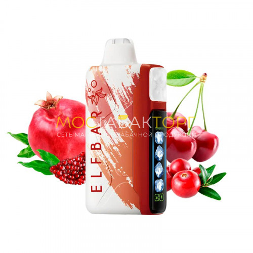 Электронные сигареты Elf Bar Ice King 30000 - Вишня гранат клюква (Cherry Pomegranate Cranberry)