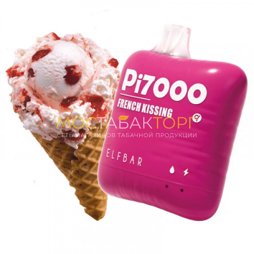 Электронные сигареты Elf Bar Pi7000 - Французский поцелуй