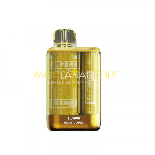 Электронные сигареты Elf Bar TE5000 - Медовое яблоко (Honey Apple)