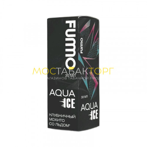 Жидкости для электронных сигарет Fummo Aqua Ice - Клубничный мохито со льдом
