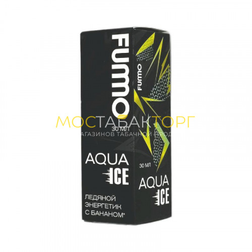 Жидкости для электронных сигарет Fummo Aqua Ice - Ледяной энергетик с бананом