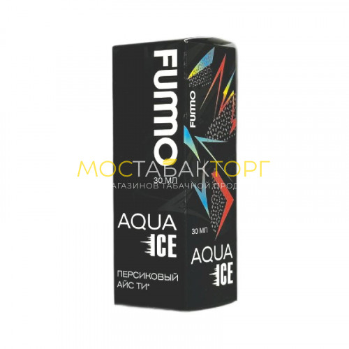Жидкости для электронных сигарет Fummo Aqua Ice - Персиковый айс ти