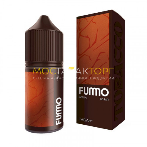 Жидкости для электронных сигарет Fummo Aqua Tobacco - Табак