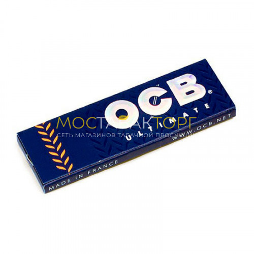 Бумага для самокруток OCB Ultimate